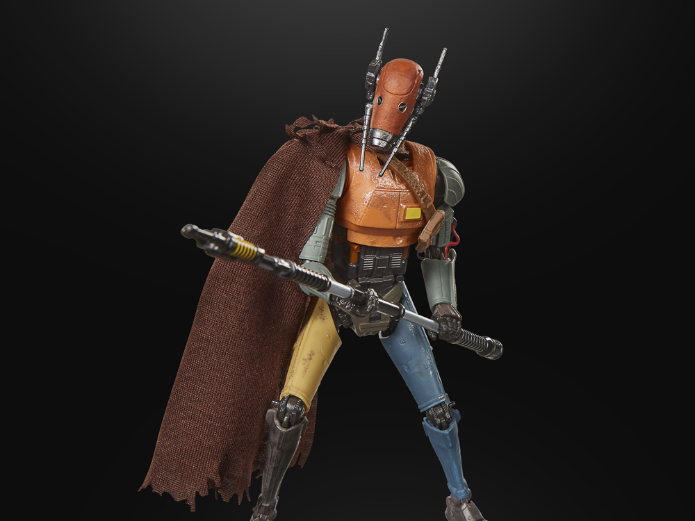 Star Wars: The Black Series Mercenary Droid (The Mandalorian and Grogu) Action Figure Gallery Image 1