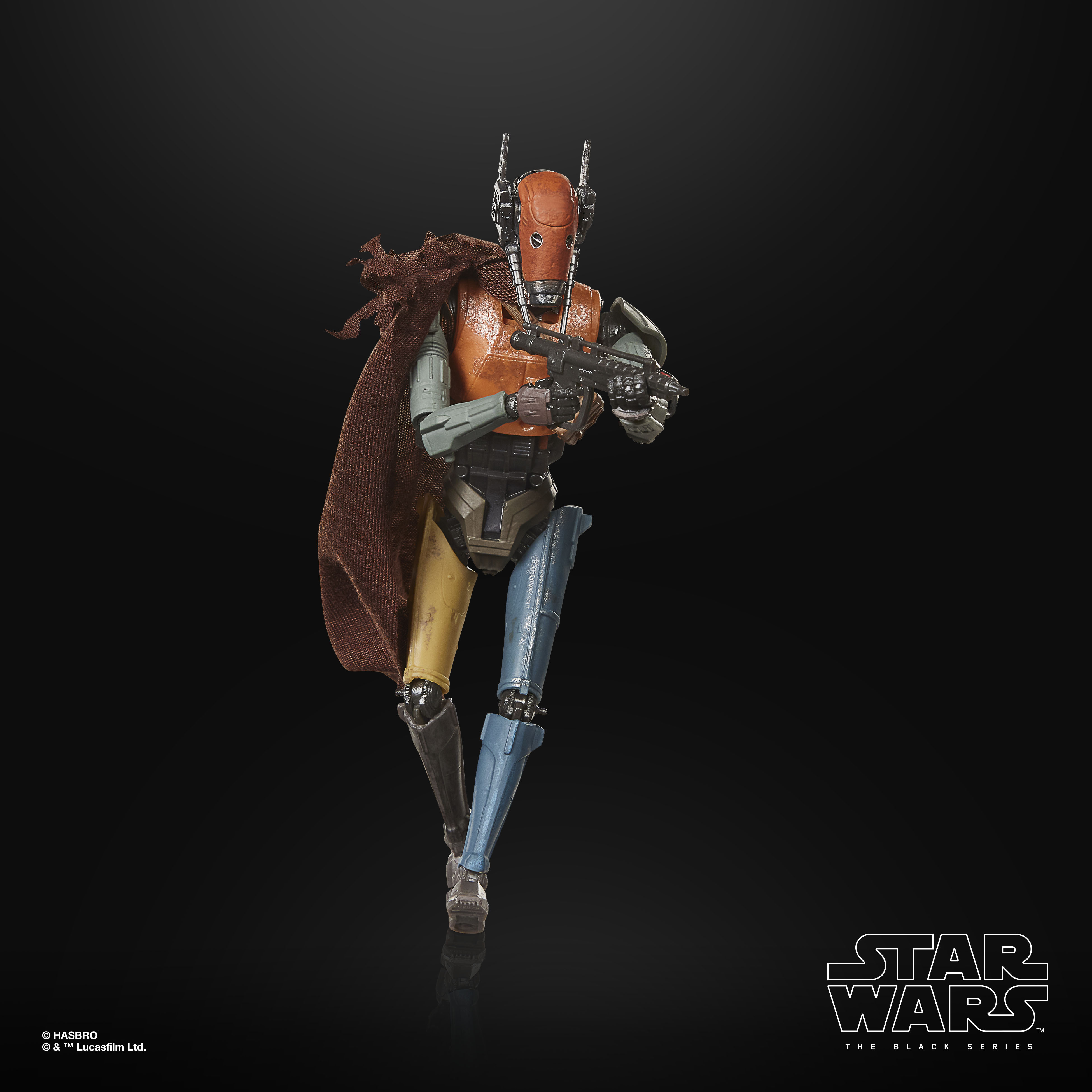 Star Wars: The Black Series Mercenary Droid (The Mandalorian and Grogu) Action Figure Gallery Image 7