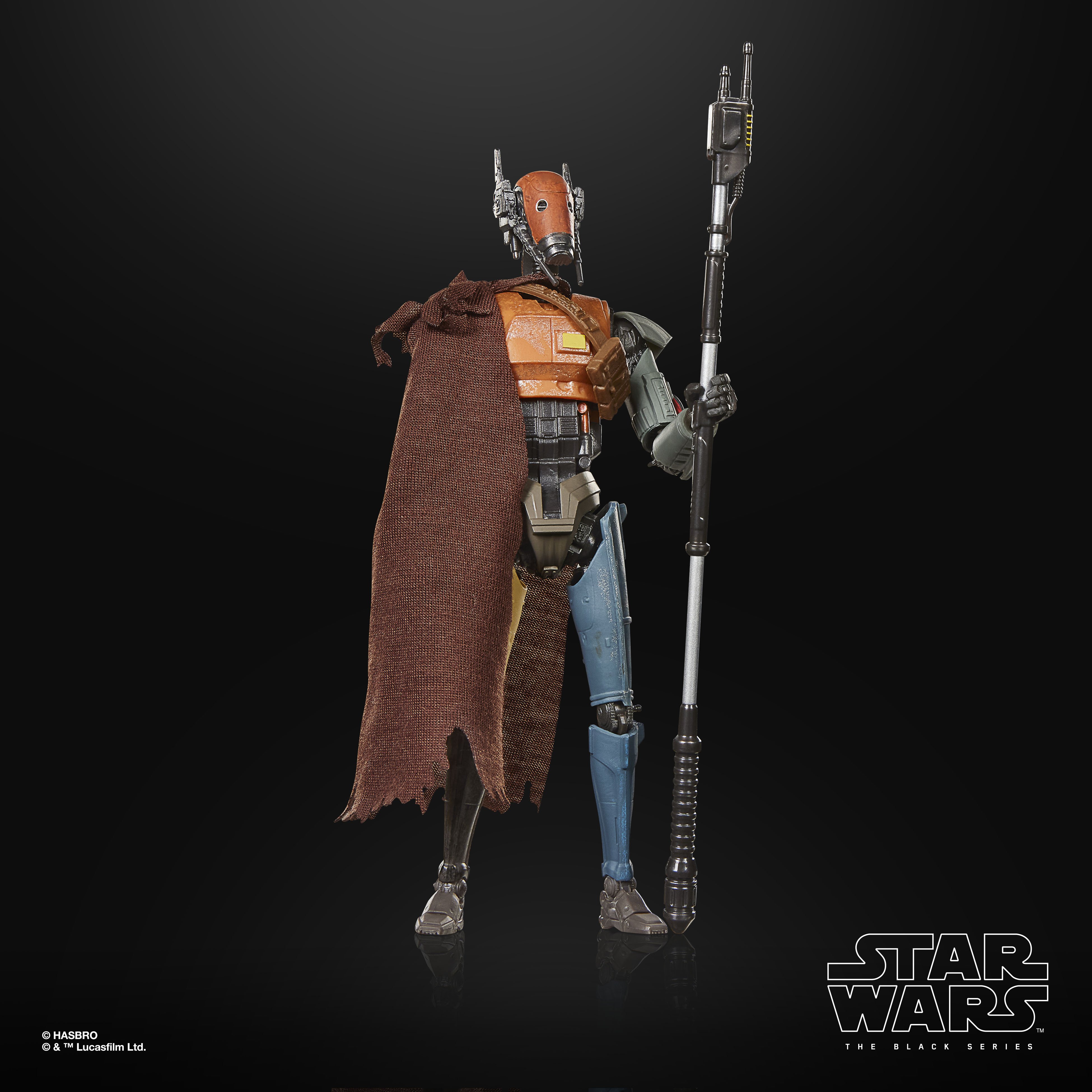 Star Wars: The Black Series Mercenary Droid (The Mandalorian and Grogu) Action Figure Gallery Image 3