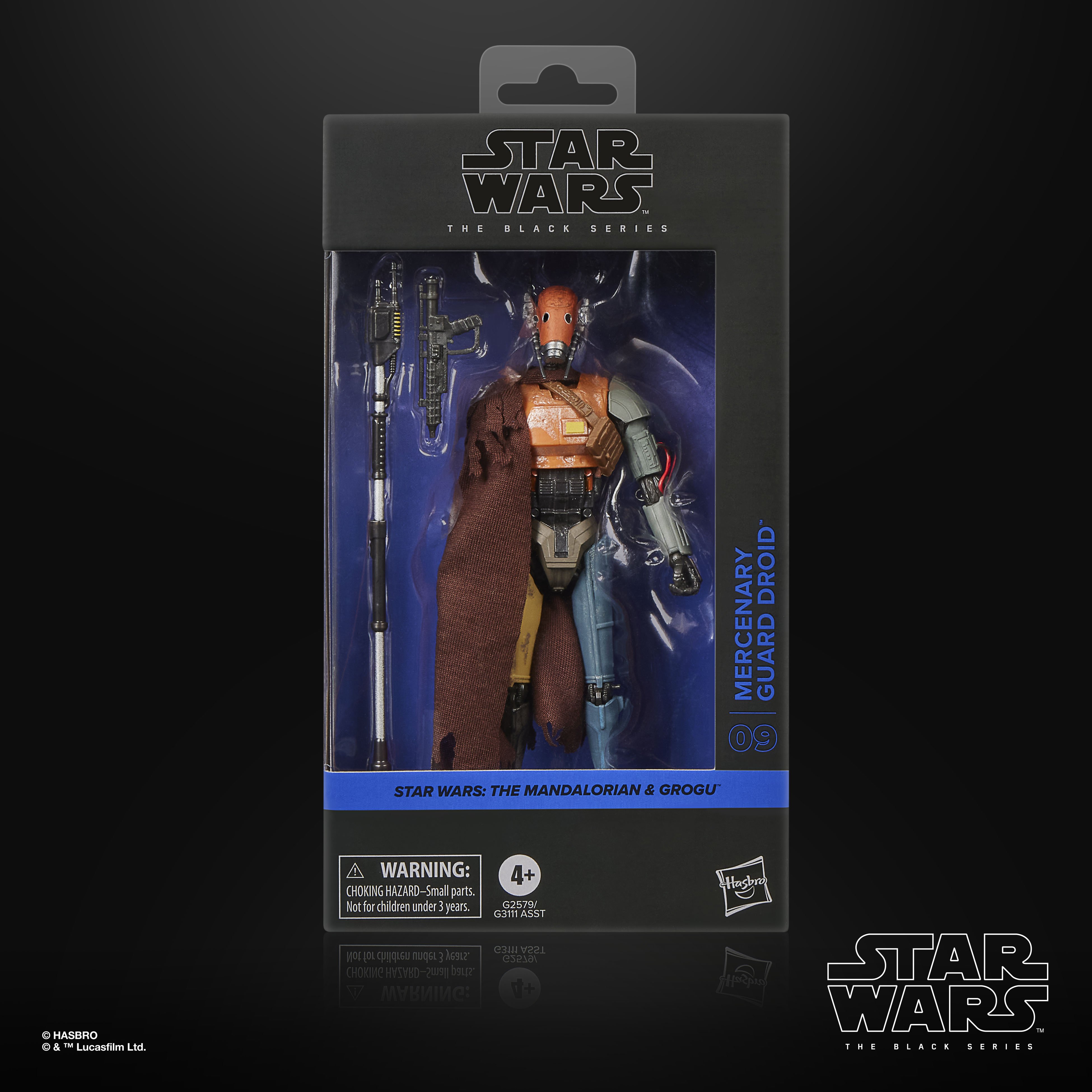 Star Wars: The Black Series Mercenary Droid (The Mandalorian and Grogu) Action Figure Gallery Image 9
