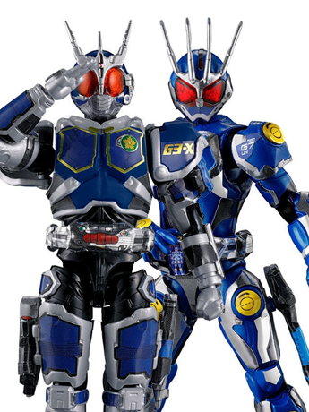 Agito: Psychic War So-Do Chronicle Kamen Rider G7 and Kamen Rider G3-X Action Figure Set Gallery Image 2