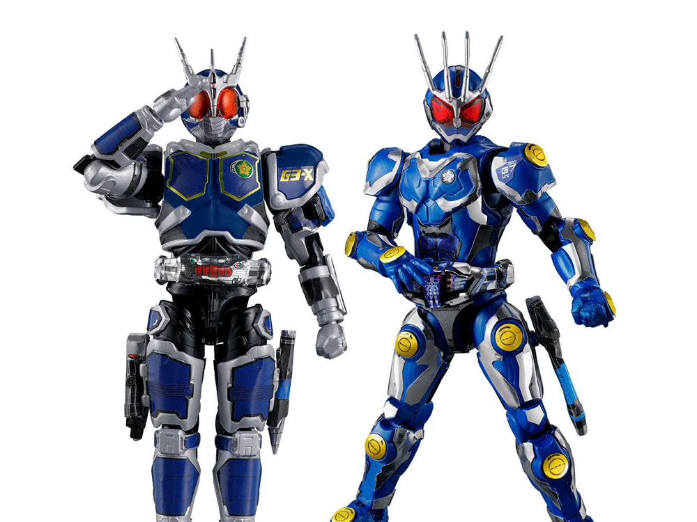 Agito: Psychic War So-Do Chronicle Kamen Rider G7 and Kamen Rider G3-X Action Figure Set Gallery Image 1