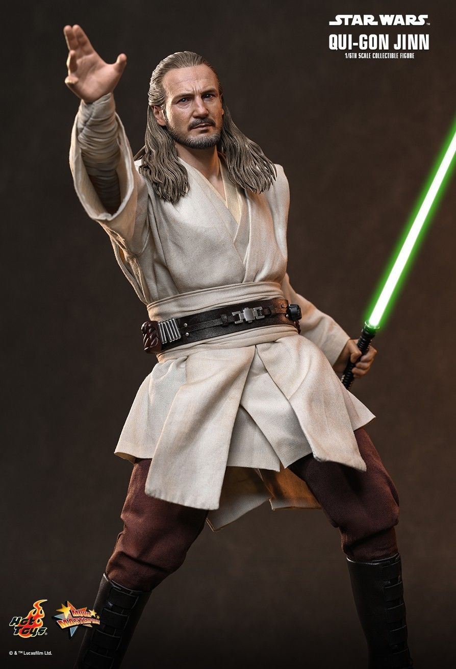 Star Wars: The Phantom Menace MMS880 Qui-Gon Jinn 1/6th Scale Collectible Figure Gallery Image 11