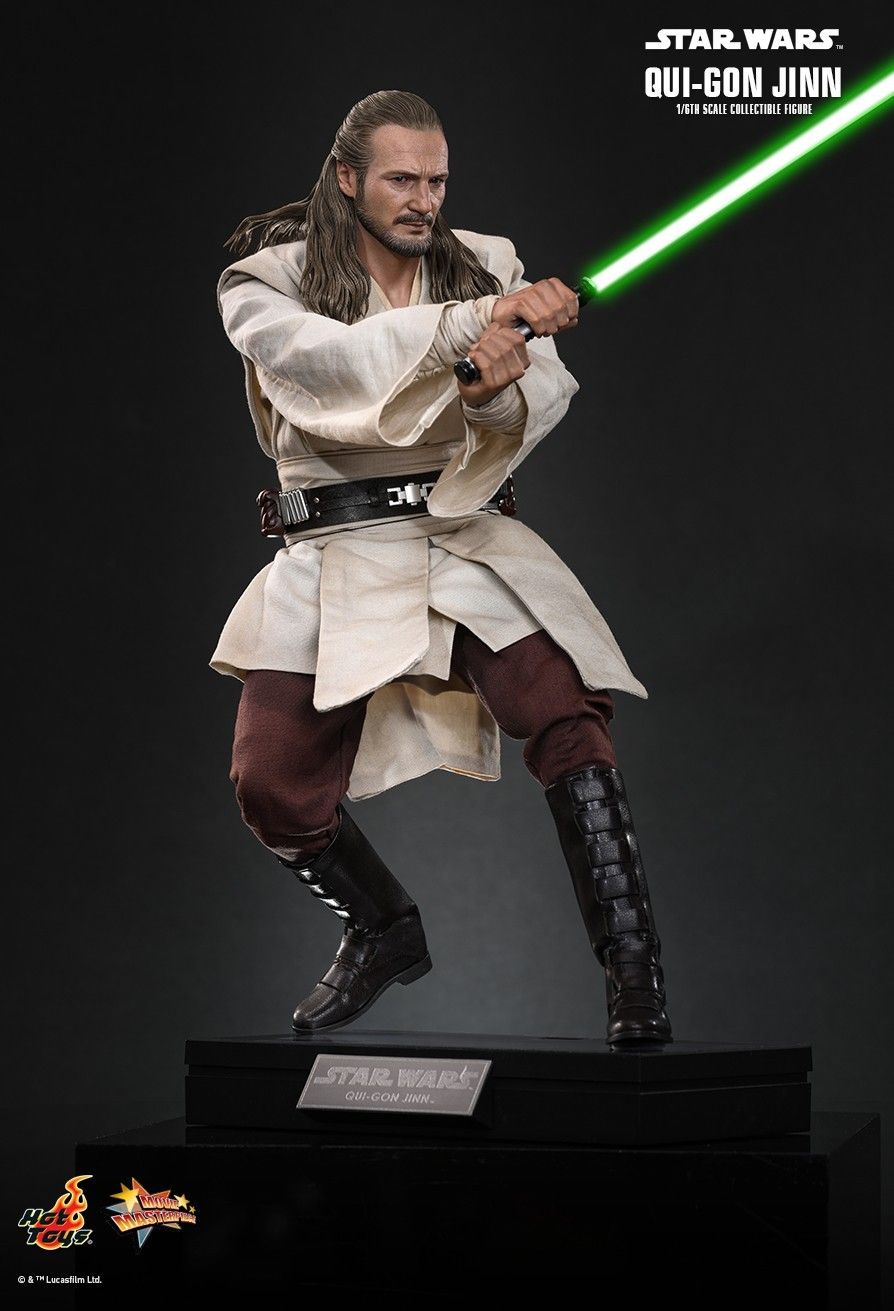 Star Wars: The Phantom Menace MMS880 Qui-Gon Jinn 1/6th Scale Collectible Figure Gallery Image 12
