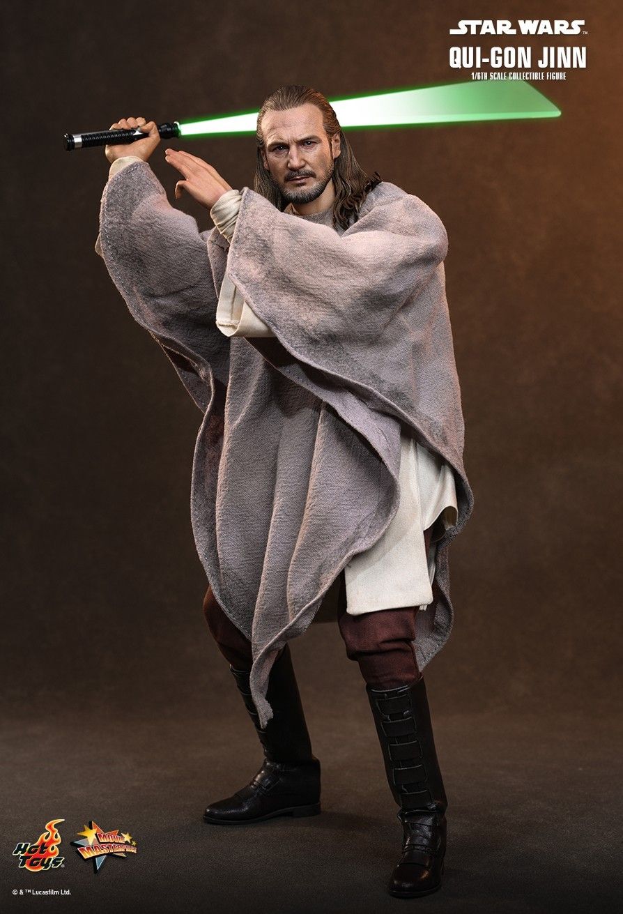 Star Wars: The Phantom Menace MMS880 Qui-Gon Jinn 1/6th Scale Collectible Figure Gallery Image 8