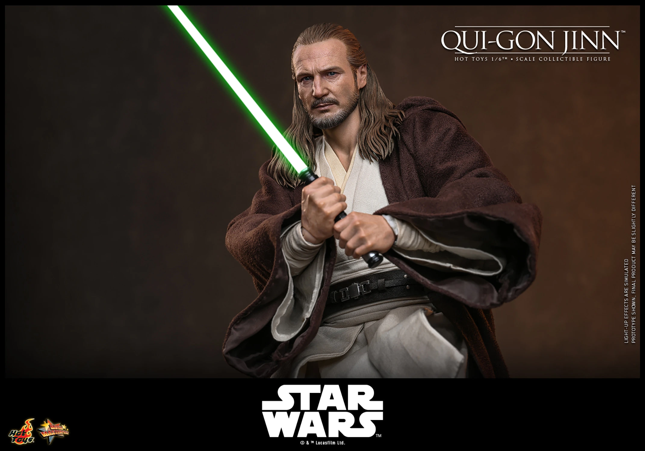 Star Wars: The Phantom Menace MMS880 Qui-Gon Jinn 1/6th Scale Collectible Figure Gallery Image 15