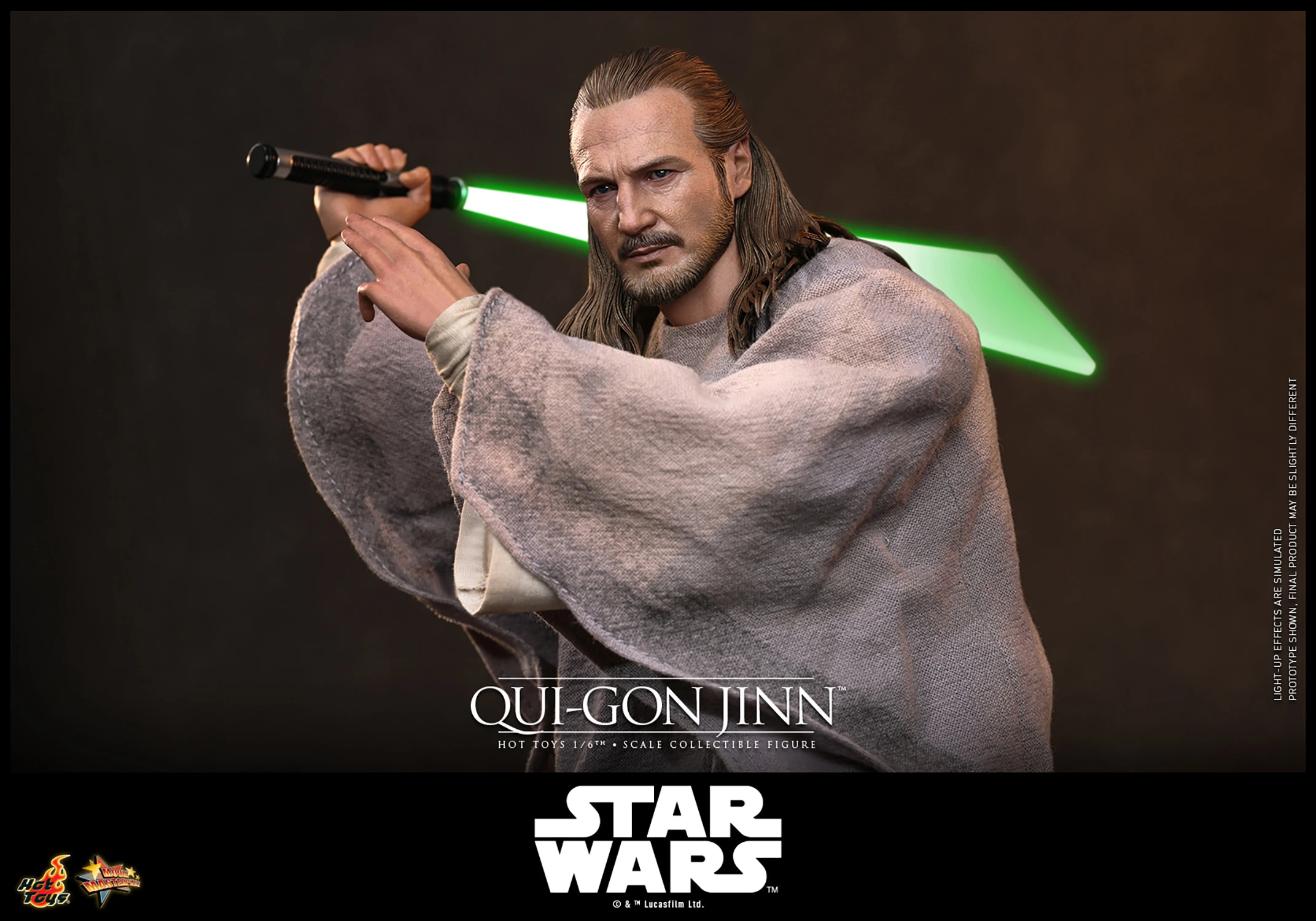 Star Wars: The Phantom Menace MMS880 Qui-Gon Jinn 1/6th Scale Collectible Figure Gallery Image 18