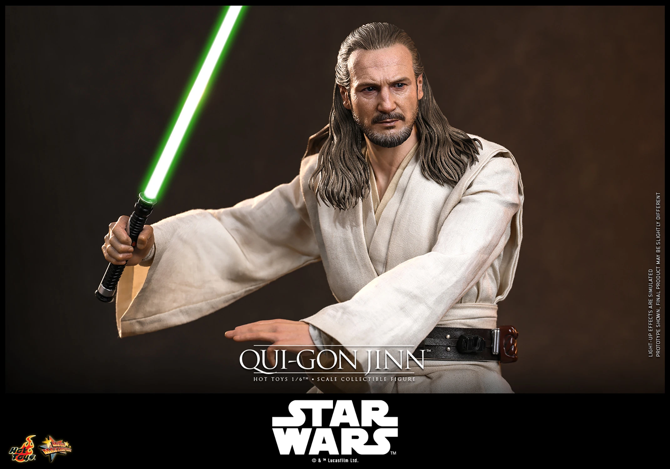 Star Wars: The Phantom Menace MMS880 Qui-Gon Jinn 1/6th Scale Collectible Figure Gallery Image 17