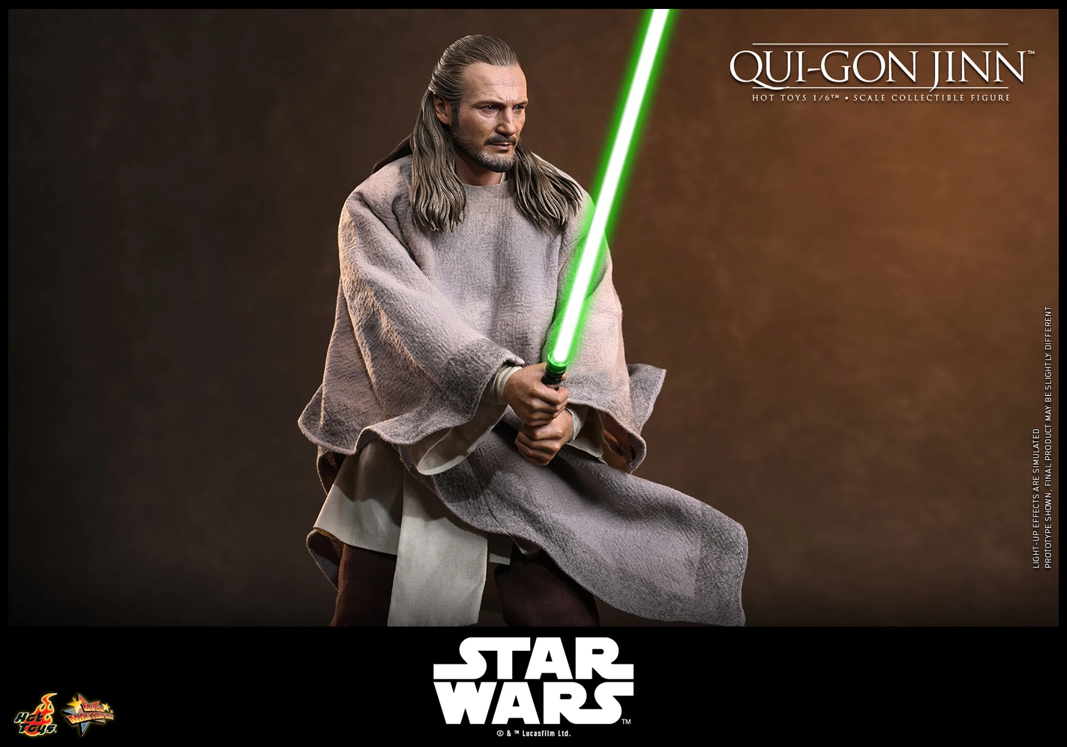 Star Wars: The Phantom Menace MMS880 Qui-Gon Jinn 1/6th Scale Collectible Figure Gallery Image 16