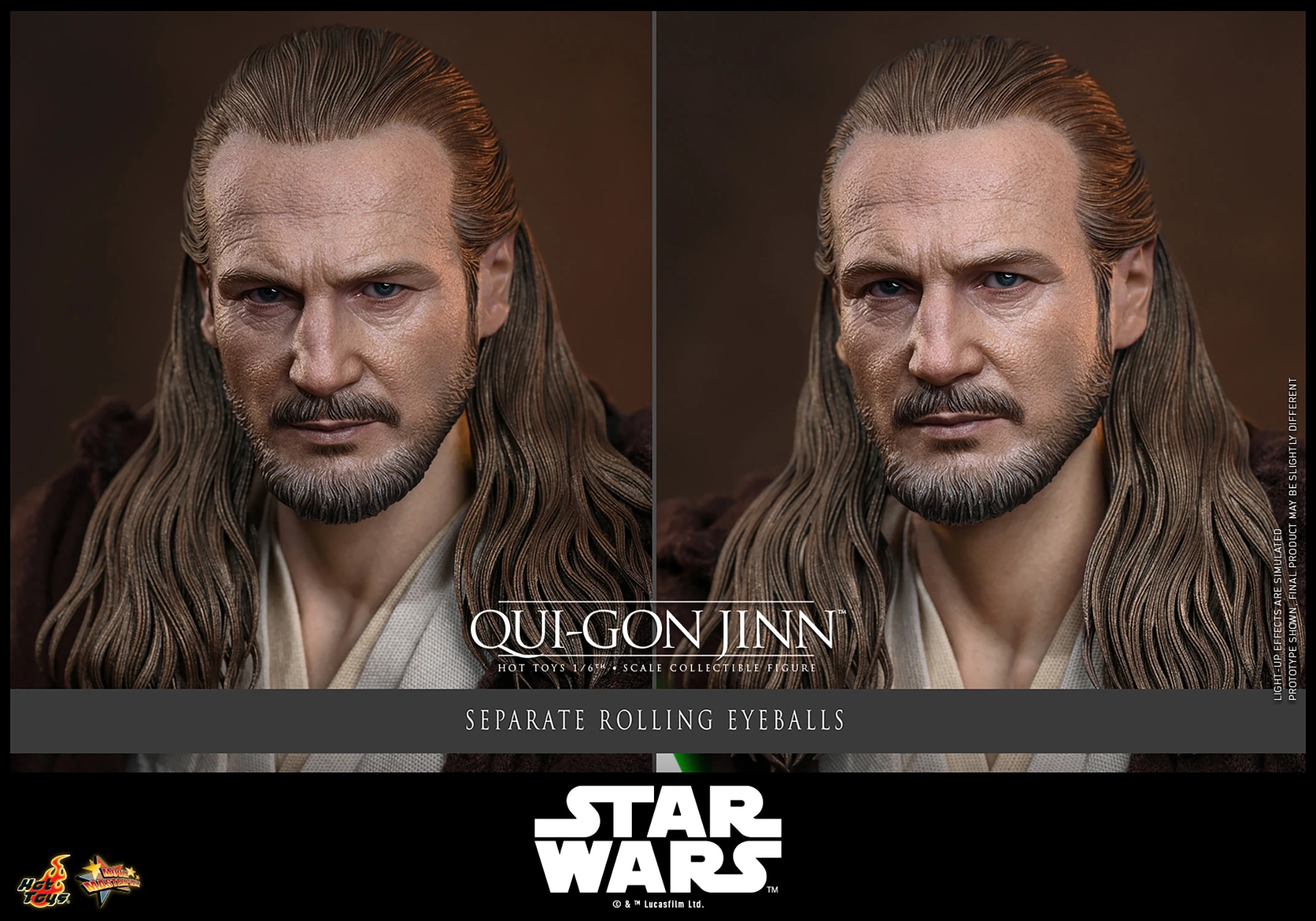 Star Wars: The Phantom Menace MMS880 Qui-Gon Jinn 1/6th Scale Collectible Figure Gallery Image 19