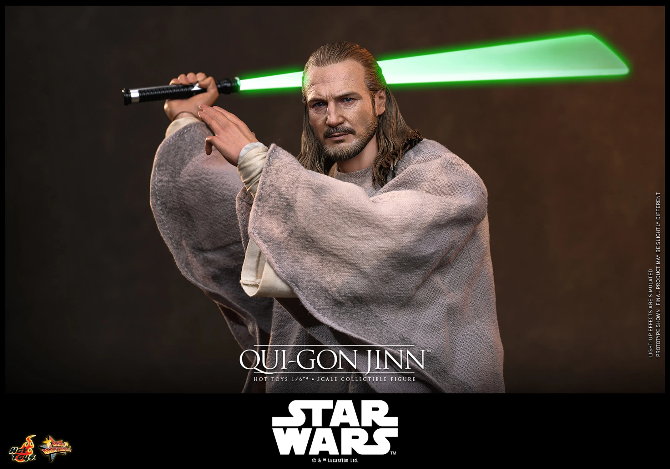 Star Wars: The Phantom Menace MMS880 Qui-Gon Jinn 1/6th Scale Collectible Figure Gallery Image 14