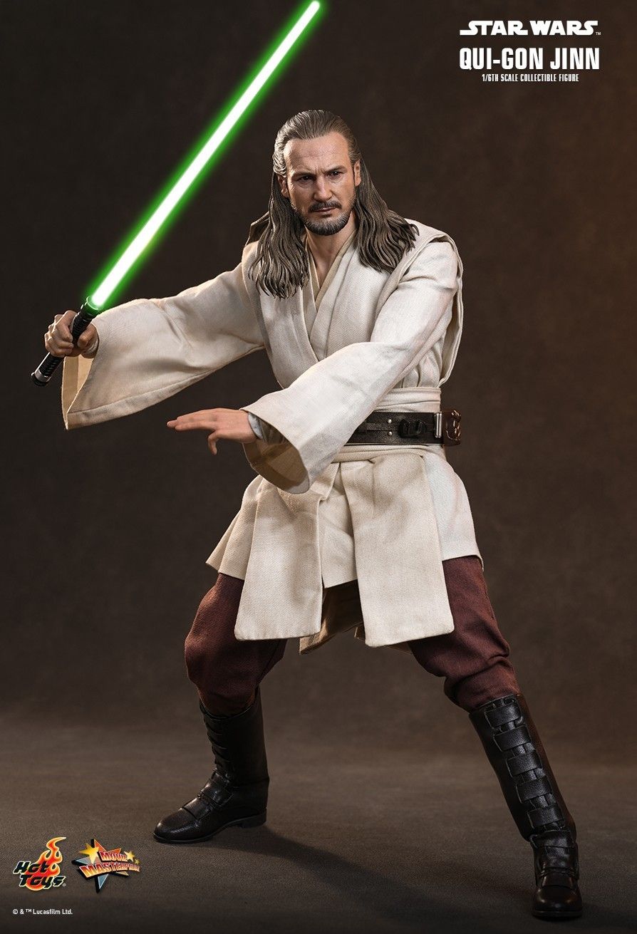 Star Wars: The Phantom Menace MMS880 Qui-Gon Jinn 1/6th Scale Collectible Figure Gallery Image 10