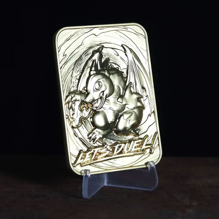 Yu-Gi-Oh! Baby Dragon (24k Gold Plated) Limited Edition Metal Card Gallery Image 7