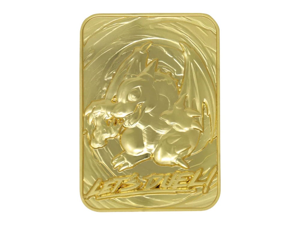 Yu-Gi-Oh! Baby Dragon (24k Gold Plated) Limited Edition Metal Card Gallery Image 1