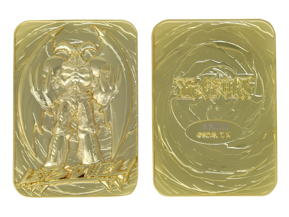 Yu-Gi-Oh! Summoned Skull (24k Gold Plated) Limited Edition Metal Card Gallery Image 4