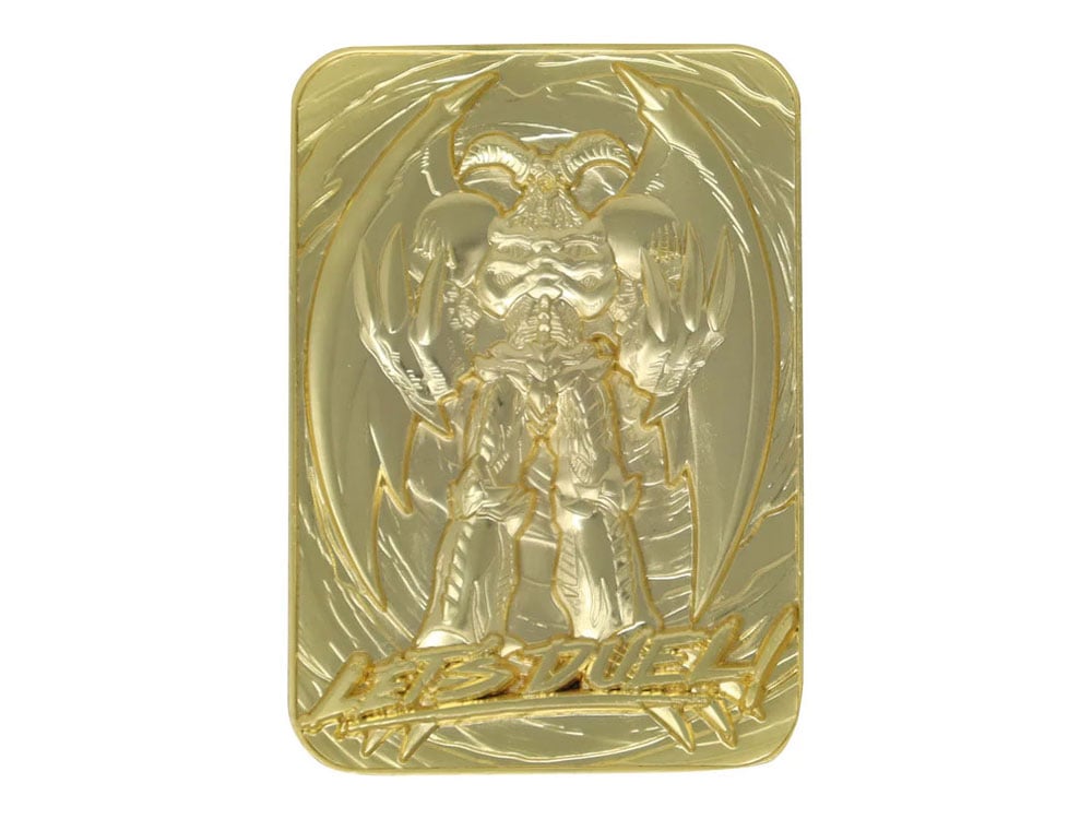 Yu-Gi-Oh! Summoned Skull (24k Gold Plated) Limited Edition Metal Card Gallery Image 1