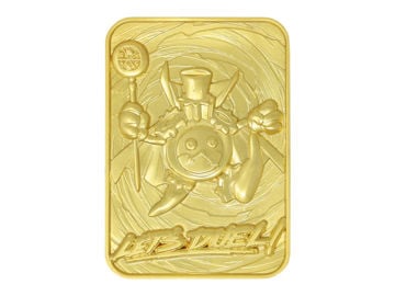 Yu-Gi-Oh! Limited Edition 24K Gold Plated Time Wizard Metal Card