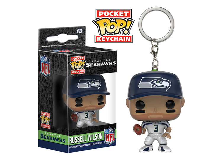 Pocket Pop! Keychain: NFL - Russell Wilson Gallery Image 1