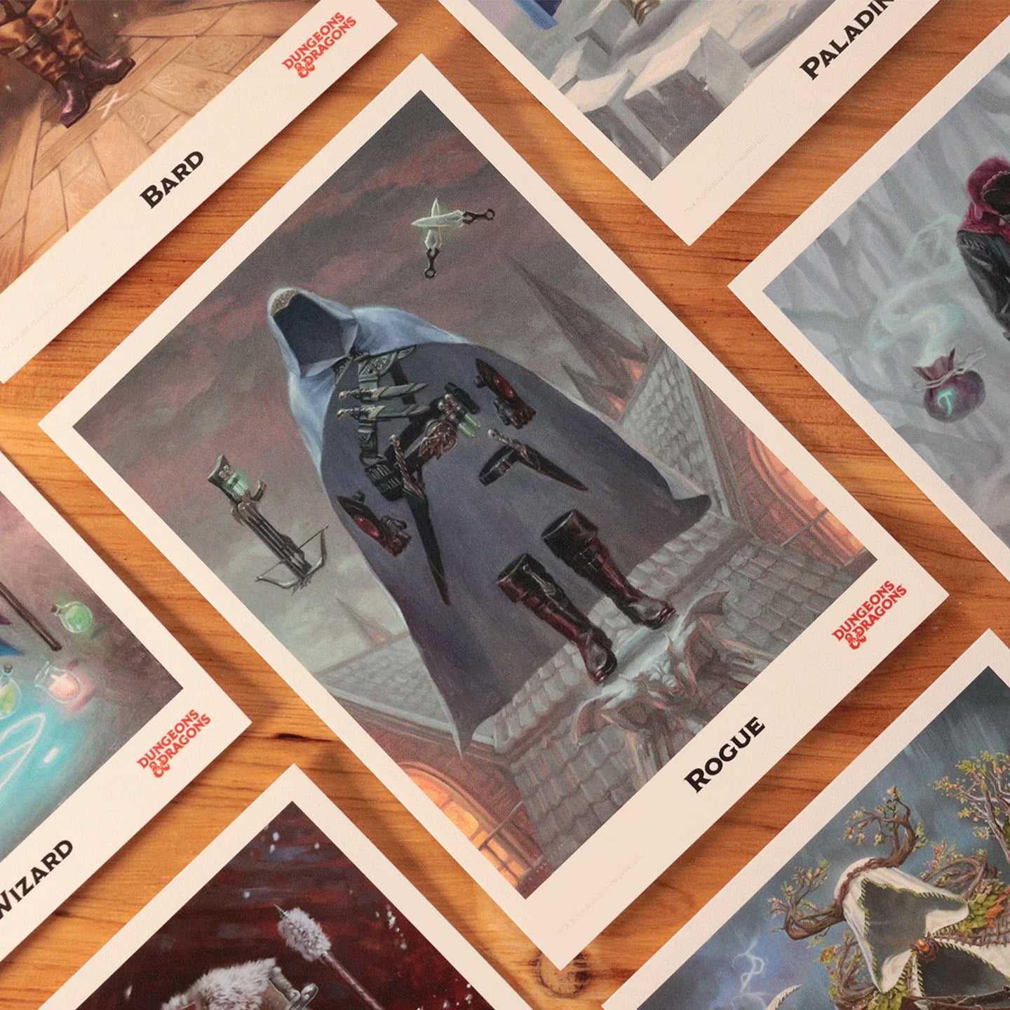 Dungeons & Dragons Class Cards and D20 Flip Coin Set Gallery Image 14