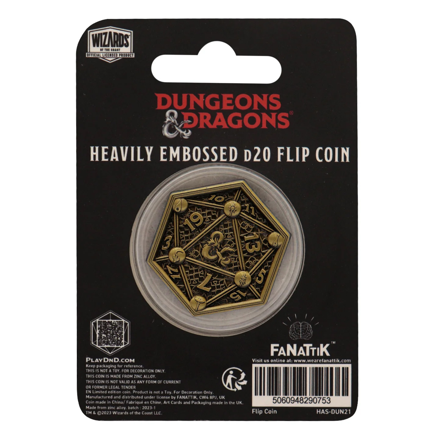 Dungeons & Dragons Class Cards and D20 Flip Coin Set Gallery Image 10