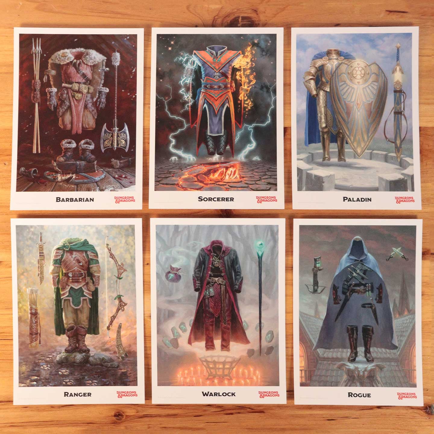 Dungeons & Dragons Class Cards and D20 Flip Coin Set Gallery Image 12