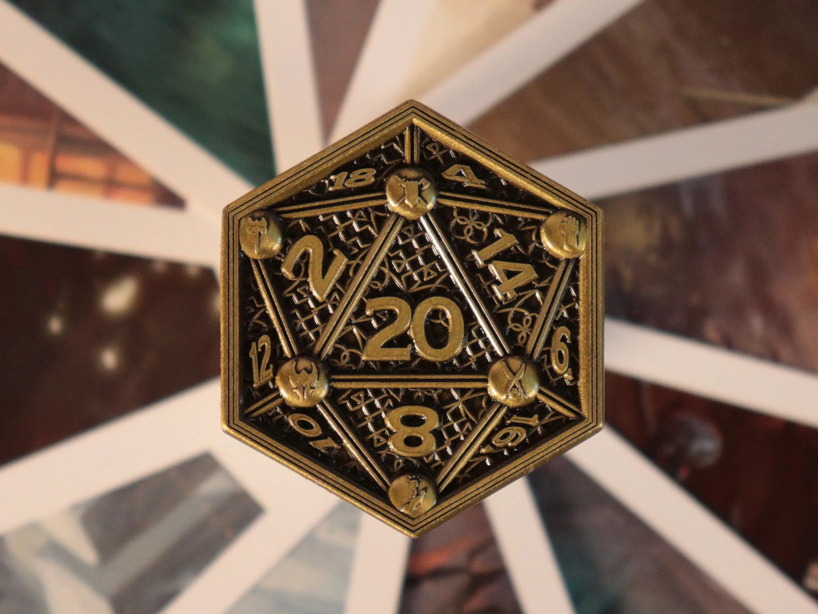 Dungeons & Dragons Class Cards and D20 Flip Coin Set Gallery Image 17
