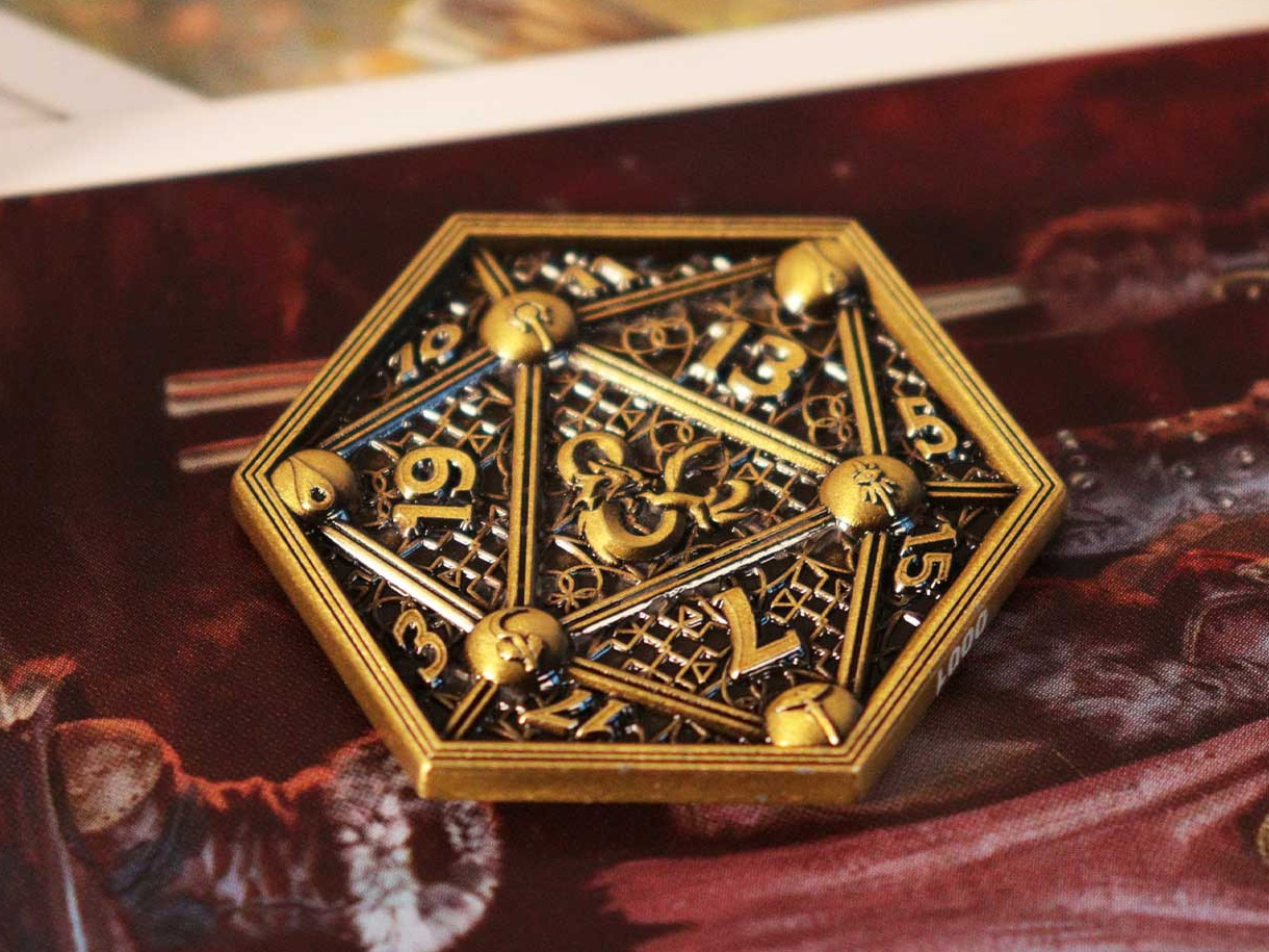 Dungeons & Dragons Class Cards and D20 Flip Coin Set Gallery Image 16