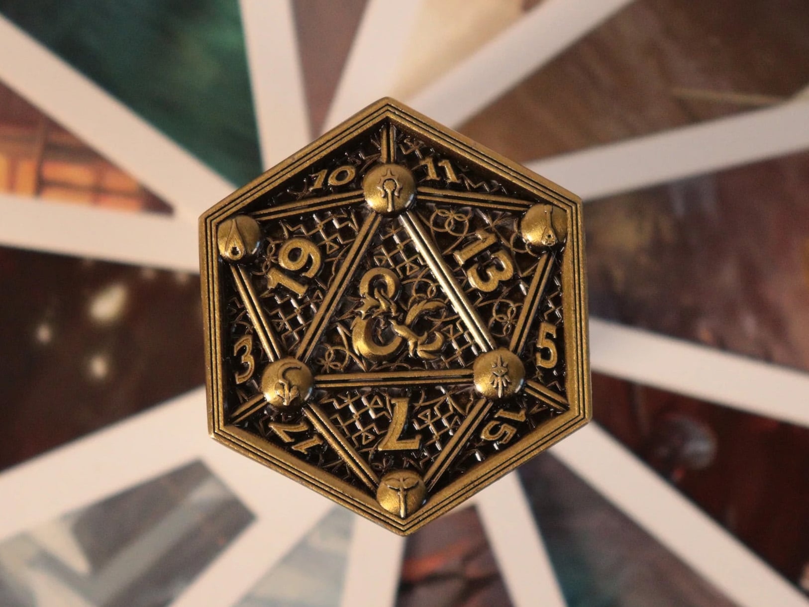 Dungeons & Dragons Class Cards and D20 Flip Coin Set Gallery Image 18