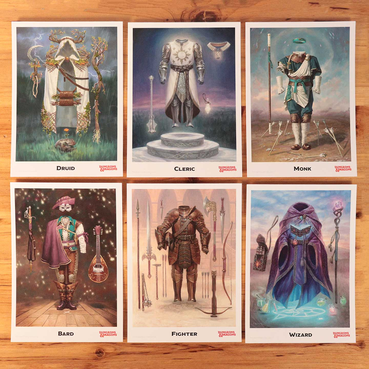 Dungeons & Dragons Class Cards and D20 Flip Coin Set Gallery Image 13