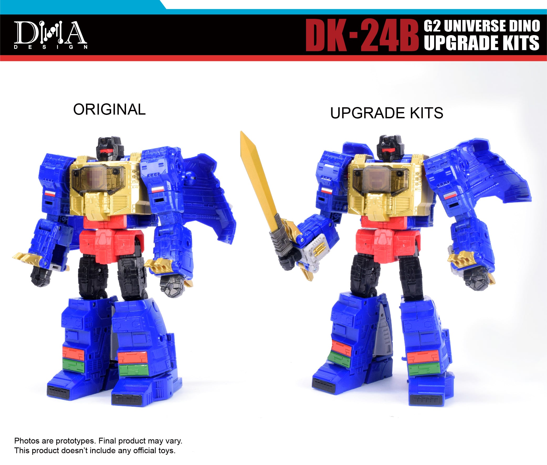 DK-24B G2 Universe Dino Upgrade Kit Gallery Image 4