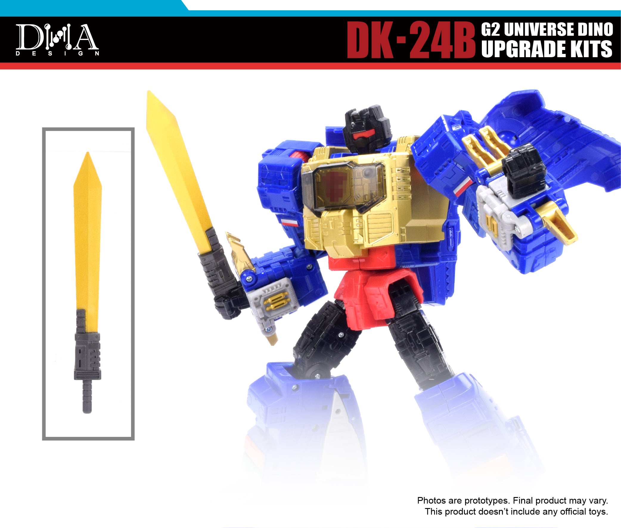 DK-24B G2 Universe Dino Upgrade Kit Gallery Image 6