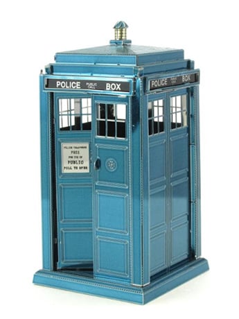 Doctor Who Metal Earth TARDIS Model Kit Gallery Image 2