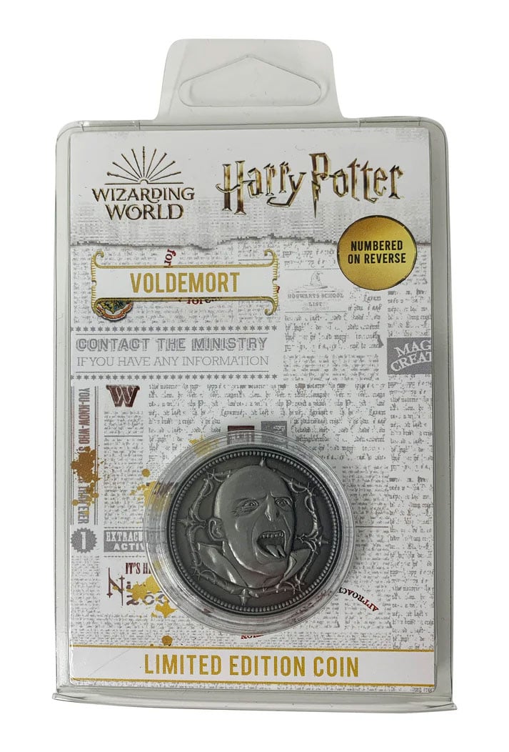 Harry Potter Lord Voldemort Limited Edition Collectible Coin