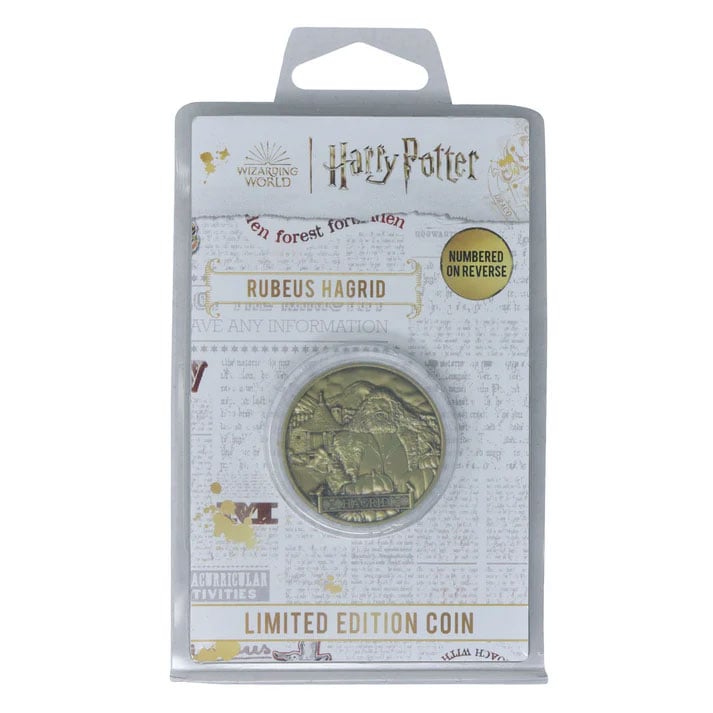 Harry Potter Rubeus Hagrid Limited Edition Collectible Coin Gallery Image 6