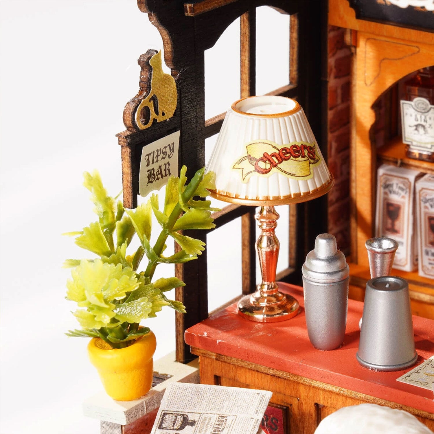 Tipsy Cat Bar DIY Miniature House Gallery Image 4