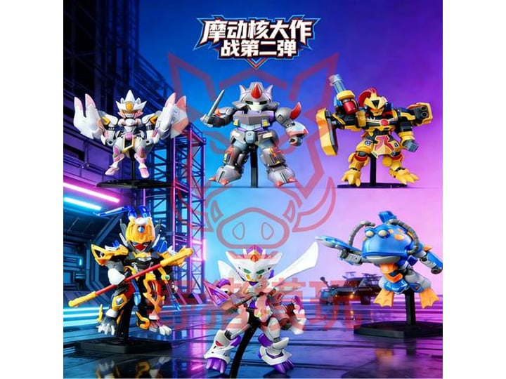 BANDAI メガリスト B Legend of Star General MNC-B Box of 6 Random Figures