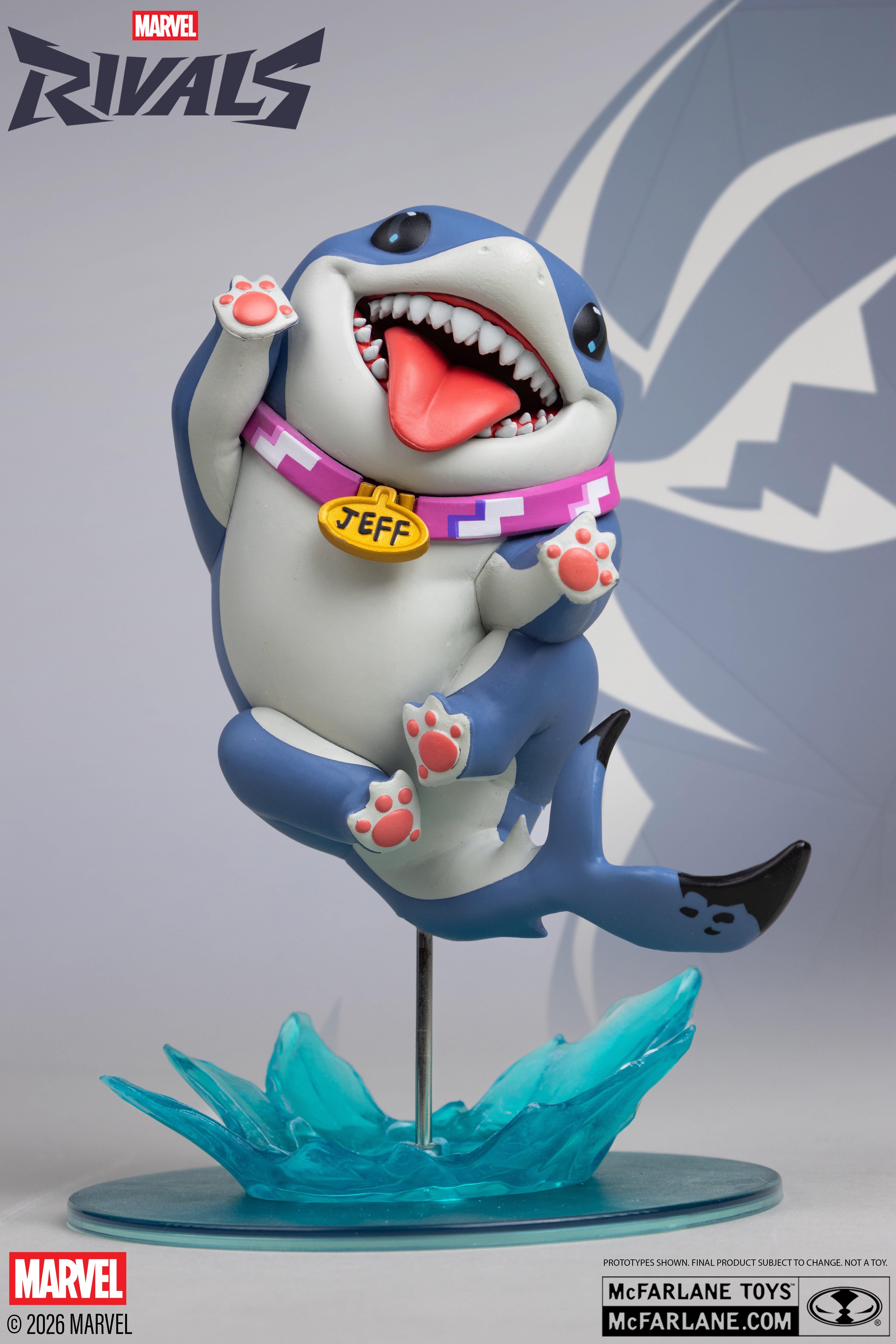 Marvel Rivals Gamerverse Jeff the Land Shark 1/10 Scale Figure Gallery Image 5