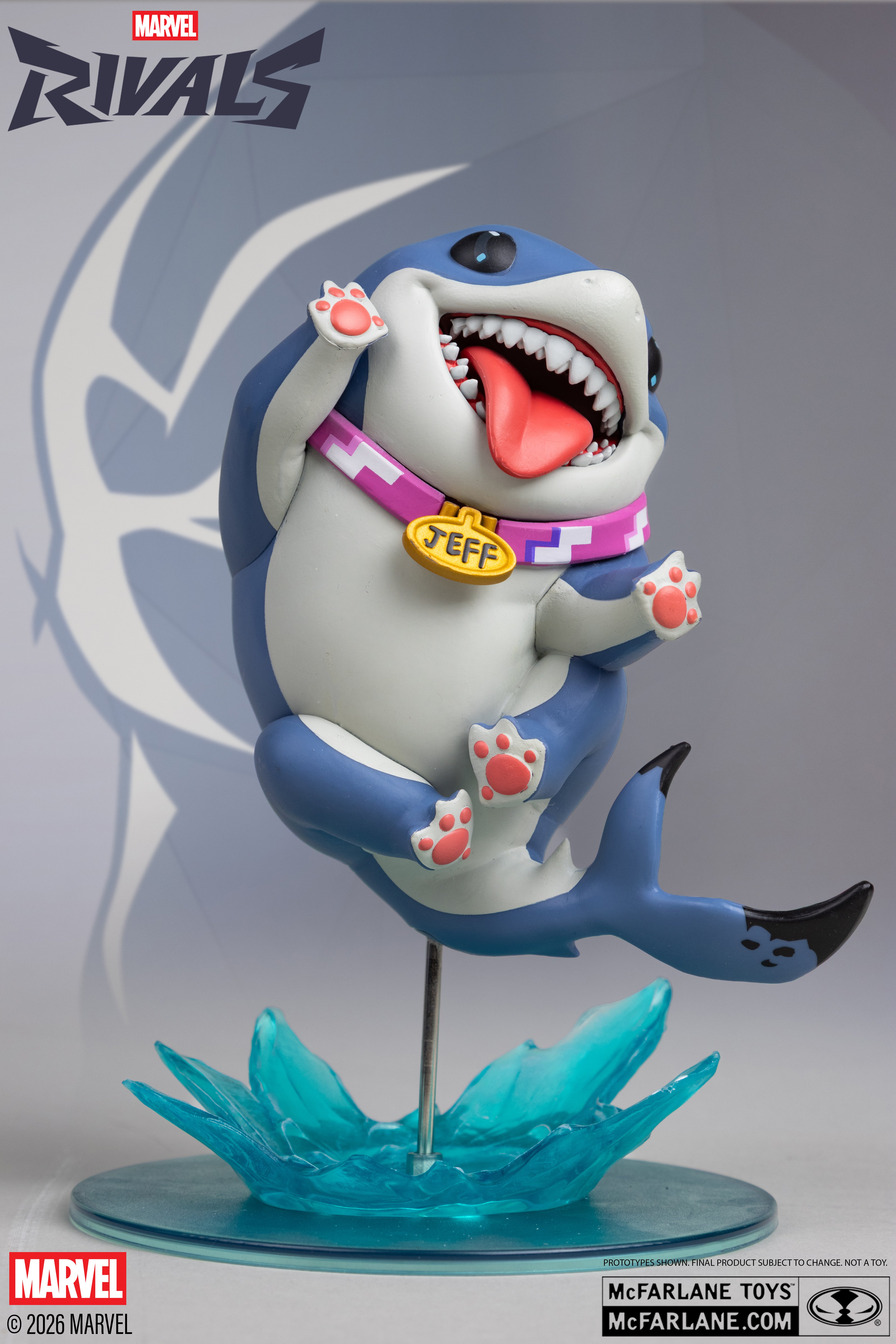 Marvel Rivals Gamerverse Jeff the Land Shark 1/10 Scale Figure Gallery Image 6