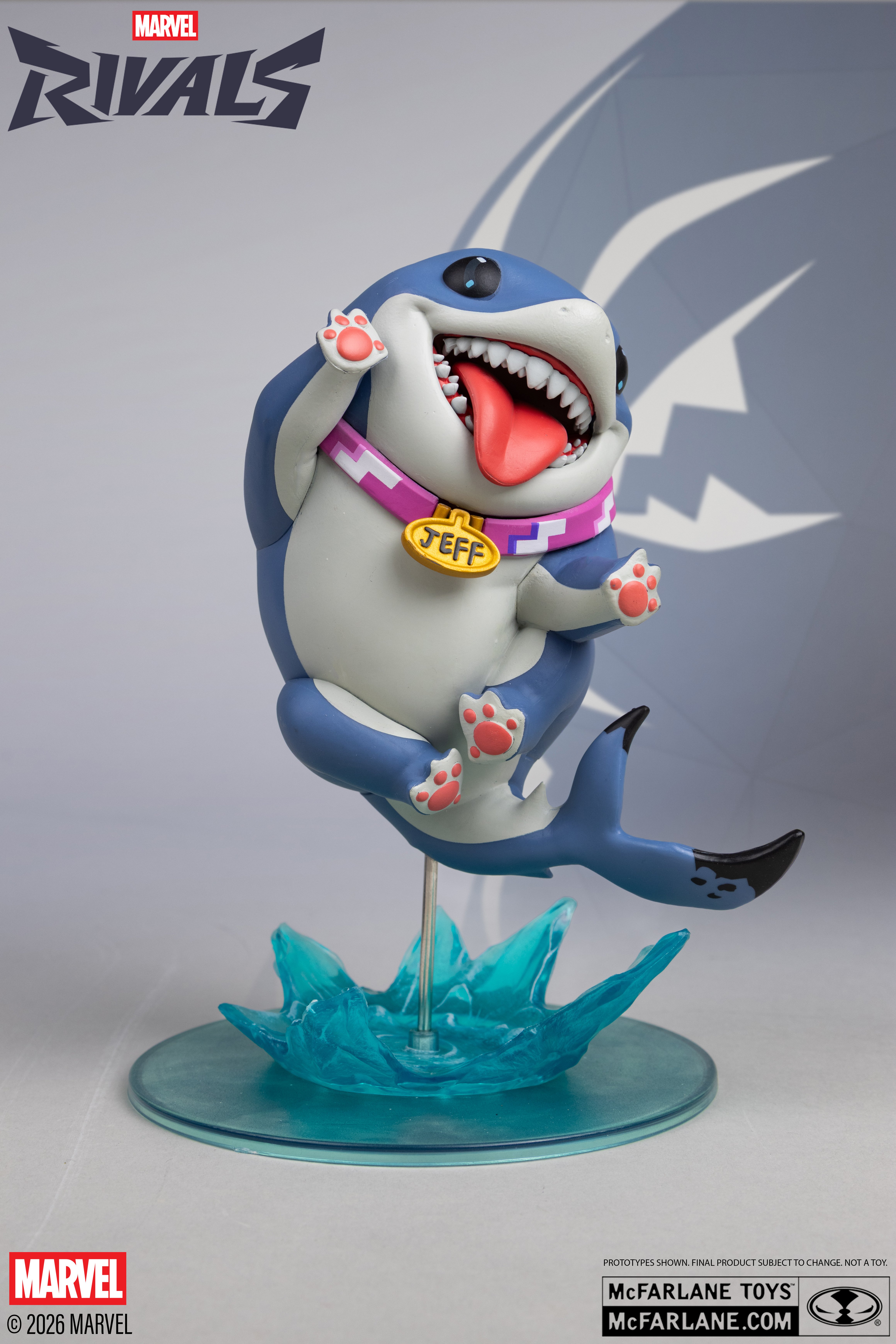 Marvel Rivals Gamerverse Jeff the Land Shark 1/10 Scale Figure Gallery Image 4