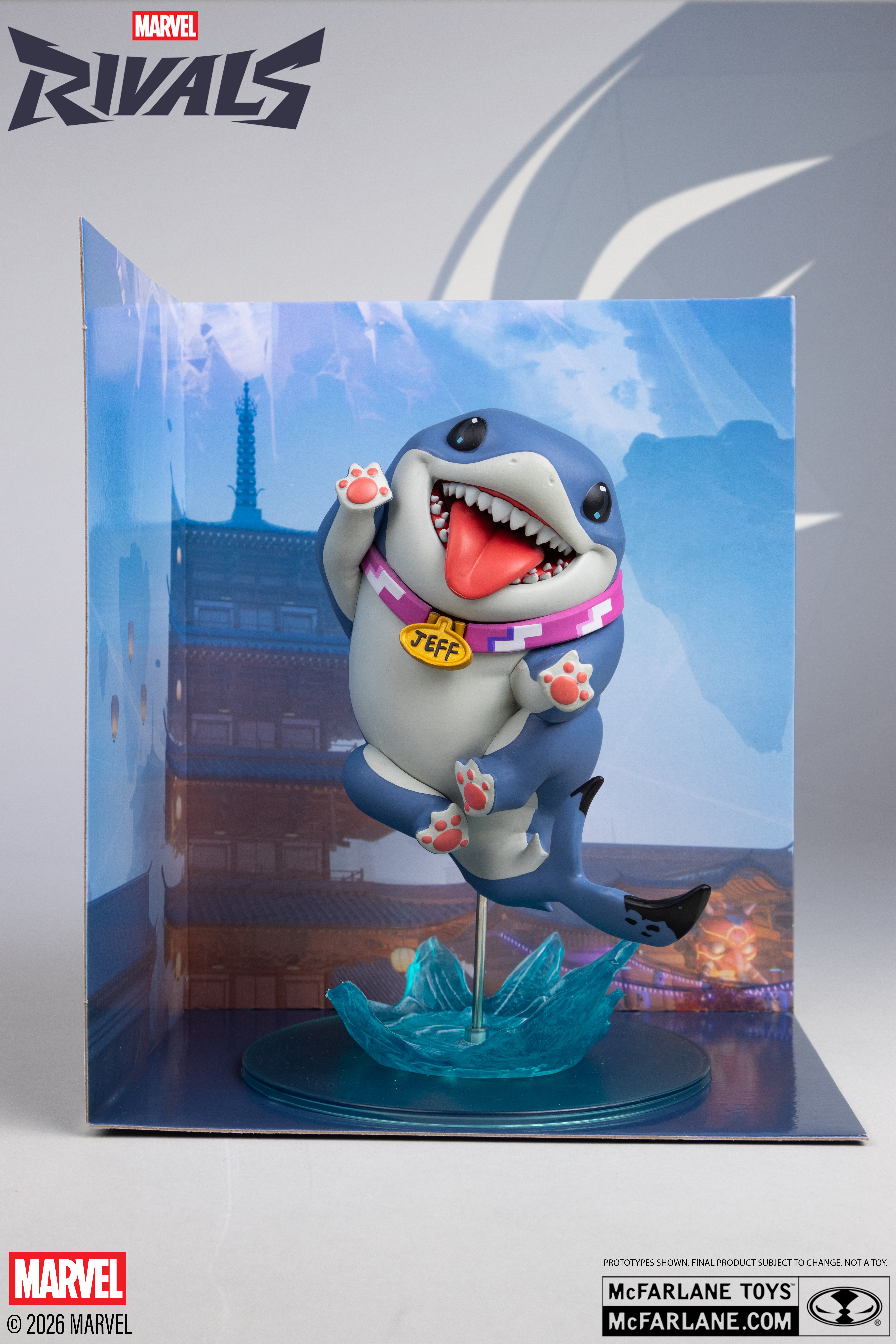 Marvel Rivals Gamerverse Jeff the Land Shark 1/10 Scale Figure Gallery Image 9
