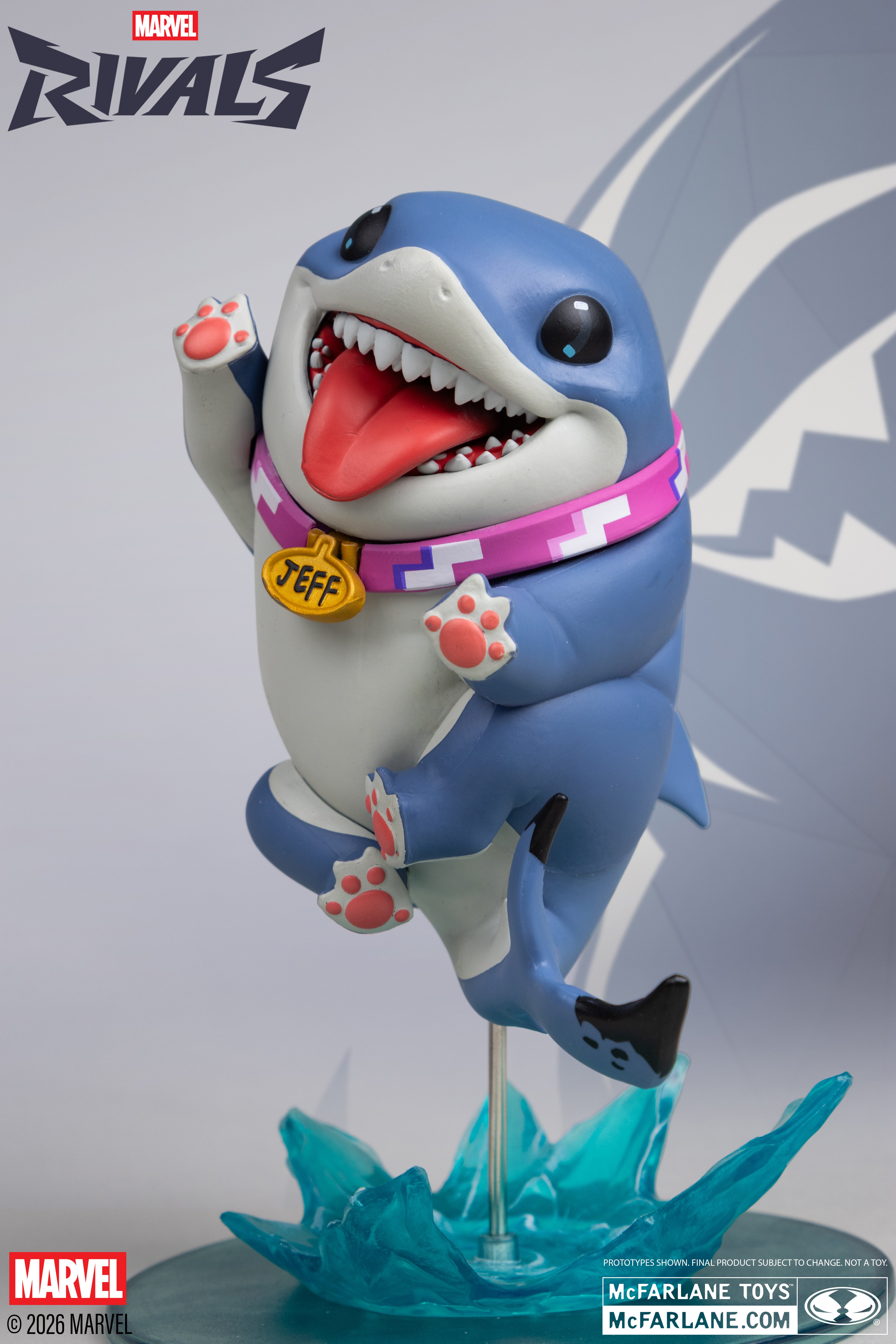 Marvel Rivals Gamerverse Jeff the Land Shark 1/10 Scale Figure Gallery Image 7