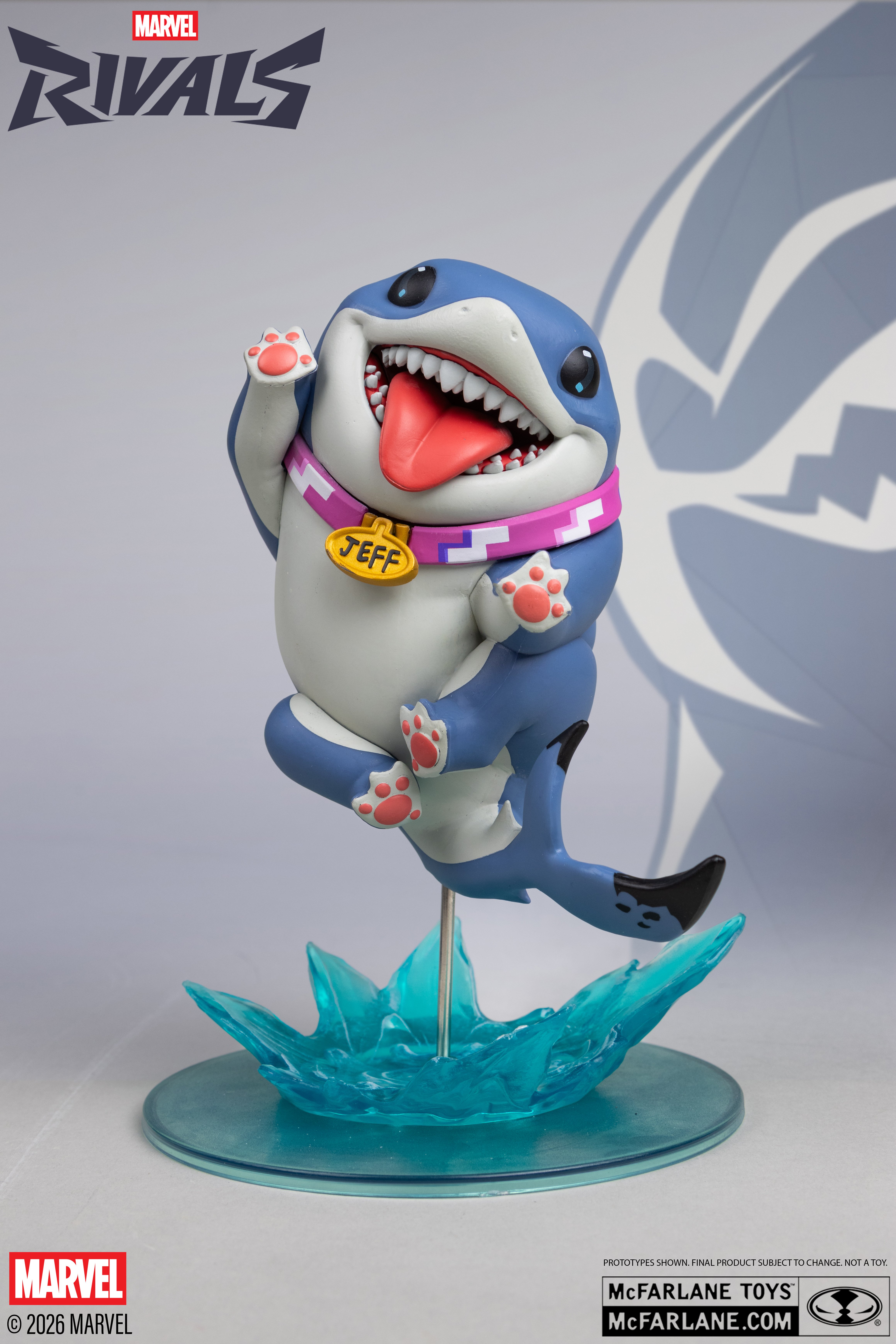 Marvel Rivals Gamerverse Jeff the Land Shark 1/10 Scale Figure Gallery Image 3