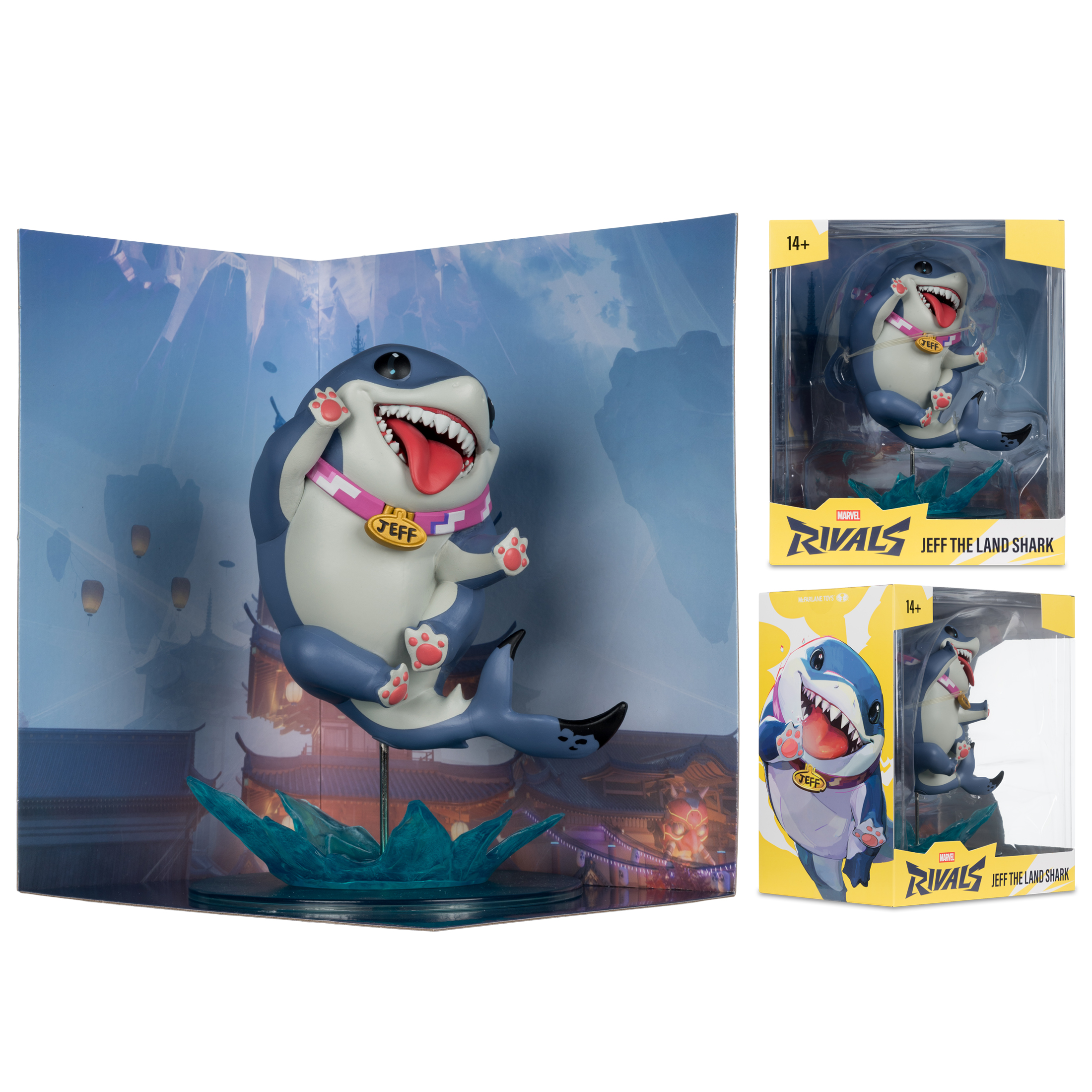 Marvel Rivals Gamerverse Jeff the Land Shark 1/10 Scale Figure Gallery Image 16