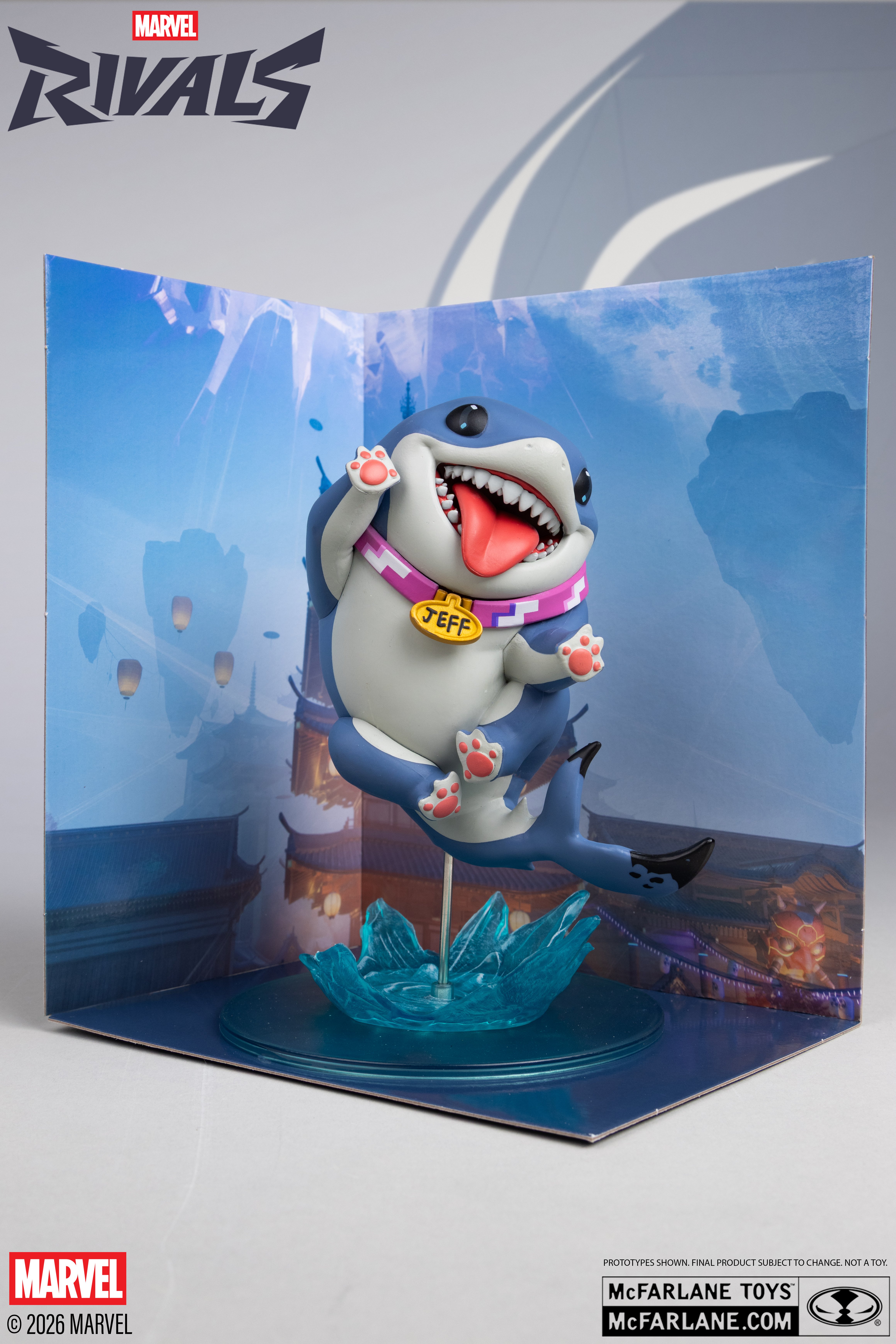 Marvel Rivals Gamerverse Jeff the Land Shark 1/10 Scale Figure Gallery Image 10