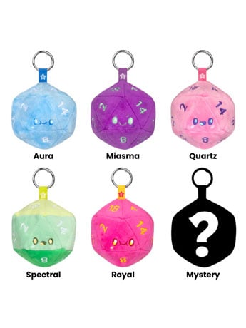 Let's Roll Series 1 Blind Box Random D20 Plush Keychain Gallery Image 2