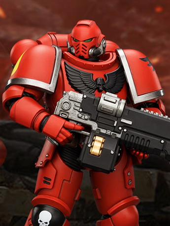 Warhammer 40,000 Blood Angels Intercessor 1/18 Scale Action Figure Gallery Image 2