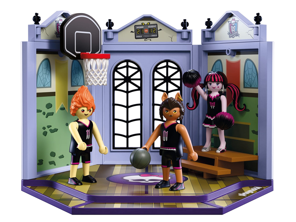 Playmobil x Monster High Casketball Court Playset
