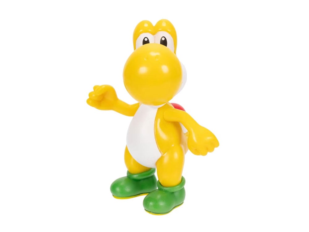 World of Nintendo Yellow Yoshi (Standing Pose) 2.5-Inch Scale Limited Articulation Figure Gallery Image 1