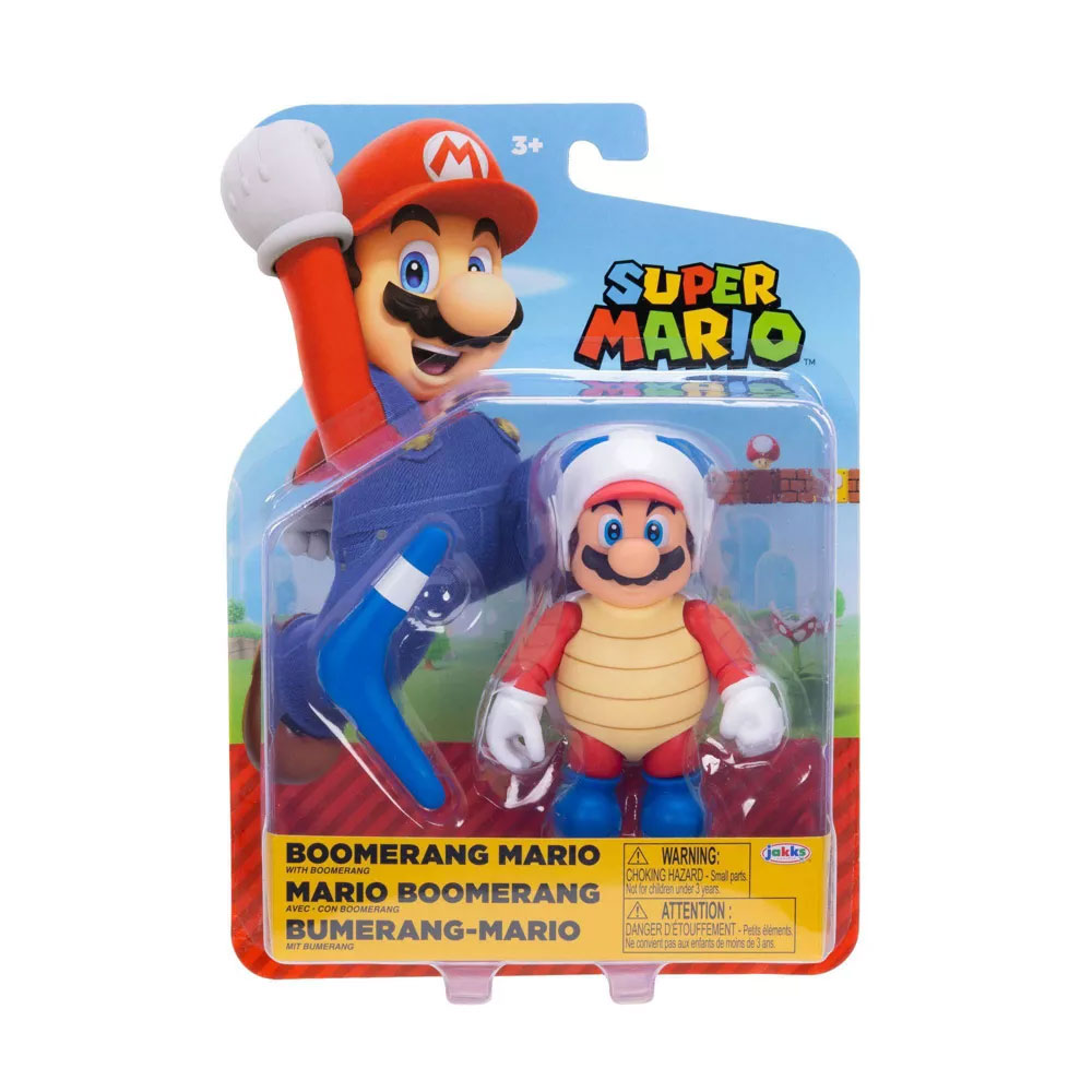 World of Nintendo Boomerang Mario with Boomerang 4-Inch Scale Action Figure Gallery Image 8