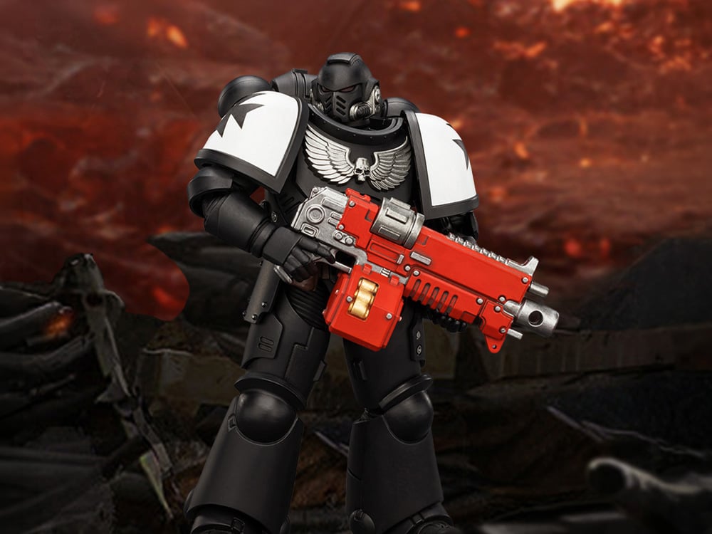 Warhammer 40,000 Black Templars Intercessor 1/18 Scale Action Figure